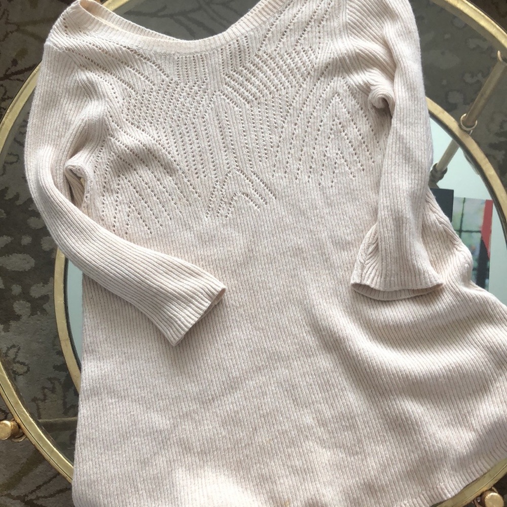 Anthropologie Knitted and knotted sweater size small